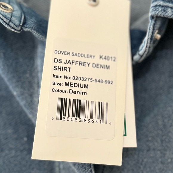 Horse back riding / equestrian/ buttondown / rodeo / denim / horses/ horse back - Picture 4 of 6